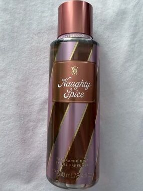 Victoria's Secret Naughty Spice Fragrance Mist - Rose Gold & Mauve